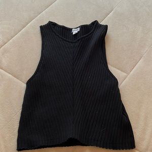 Black garage Tank top size small